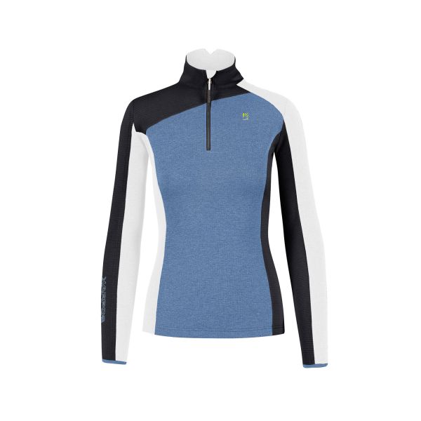Karpos Federa Half-Zip Dámska Flíska Jasper/Black/Br.White