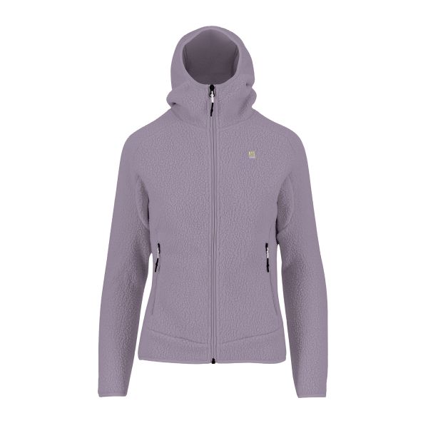 Karpos Moiazza Retro Hoodie Dámska Flíska Lavender