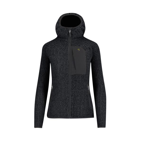 Karpos Rocchetta Evo Hoodie Dámska Flíska Black