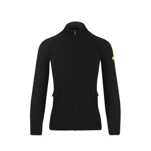Karpos Ermellino Full Zip Dámsky Sveter Black