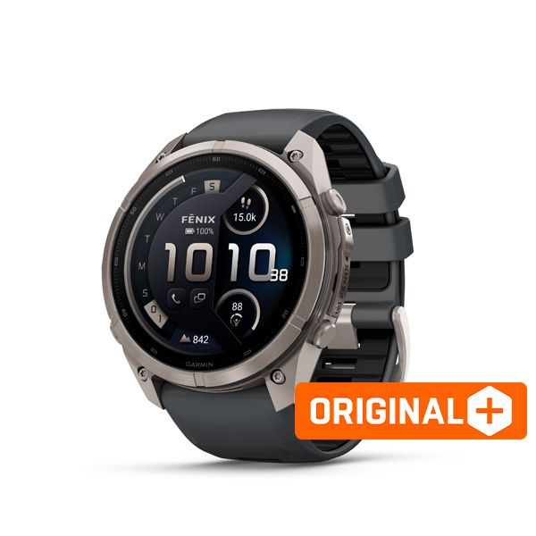 Garmin fenix 9 Pro - inReach, 51mm, AMOLED, Sapphire, Titanium, Graphite/Black band