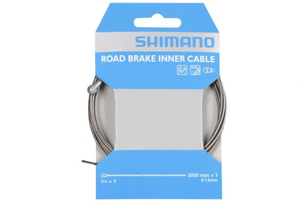 lanko brzdové shimano 1,6x2050mm nerezové