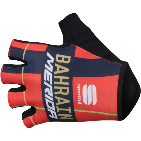 Sportful RACE TEAM rukavice Bahrain-Merida červené/modré