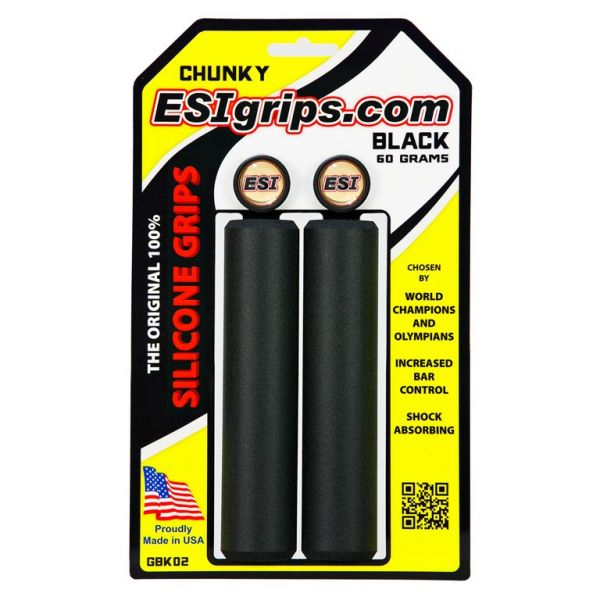 gripy ESI GRIPS CHUNKY čierné