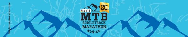 Multifunkčná čelenka Singletrack Marathon 20.výročie - Modrá