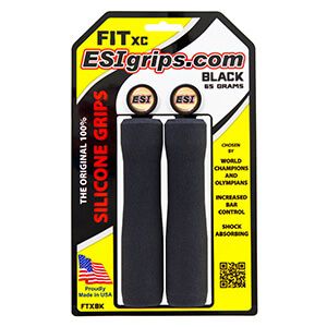 gripy ESI GRIPS FIT XC čierne