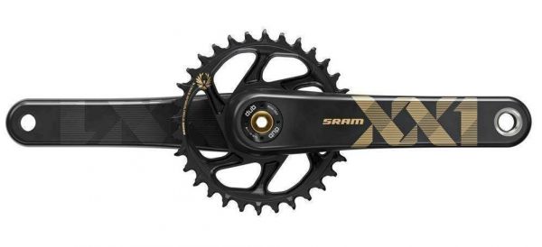 kluky SRAM XX1 EAGLE GOLD 175MM 34z DUB BOOST