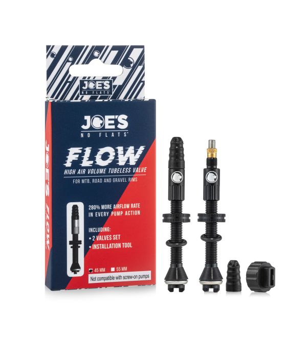 Joe&rsquo;s FLOW High Air Volume Valve 45mm - Pair