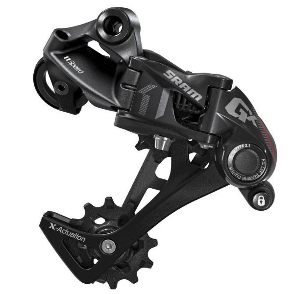 AM RD GX 1X11SPD LONG CAGE RED