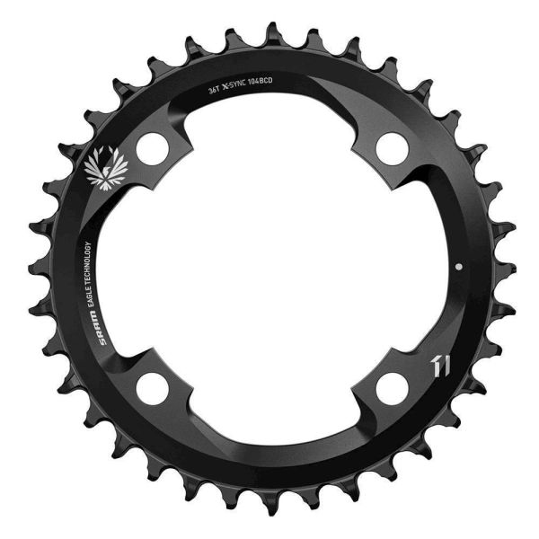 CRING X-SYNC EAGLE 36T 104 BLK