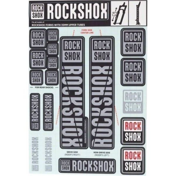 DECAL KIT 35MM WHITE