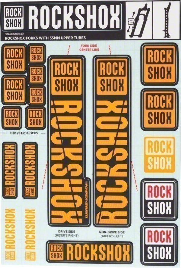 DECAL KIT 35MM NE02 ORANGE