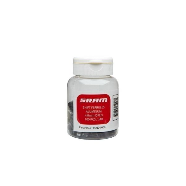 SHIFT FERRULES 4.0MM OPEN BLK