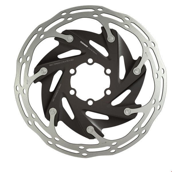 ROTOR CNTRLN XR 2P 140MM BLK S