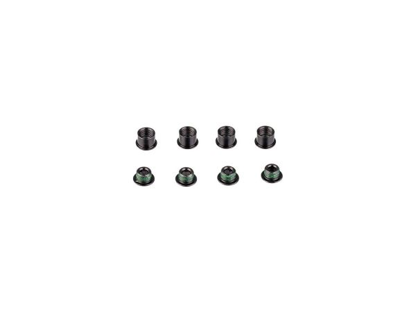 CHAINRING BOLT KIT 4 STEEL BLA