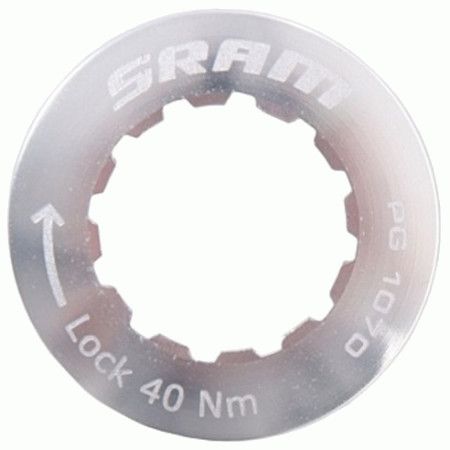 CS LOCKRING 12T ALUMINUM SILVE