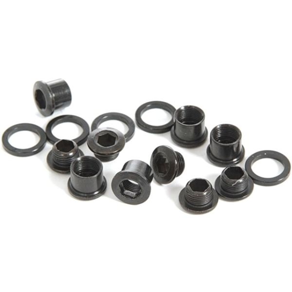 CHAINRING BOLT KIT 5STEEL/SPBL