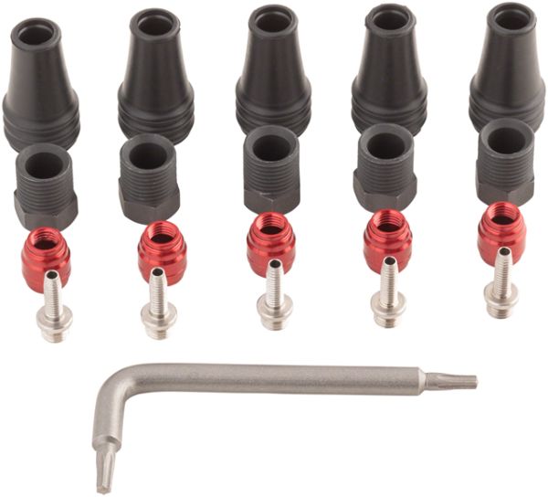 HOSE FITTING KIT DISC BRAKE QT