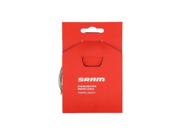 BRAKE CABLE SS MTB 1750MM SING