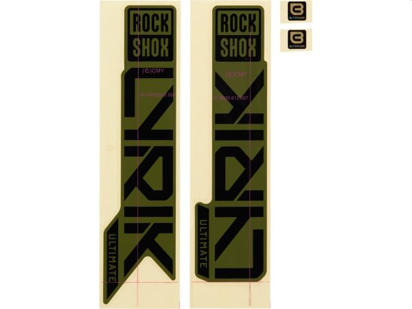 AM DECAL LYK ULT 27/29 GBLK/GG
