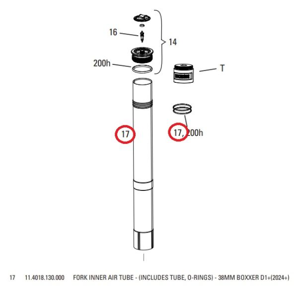 INNER AIR TUBE BXR D1